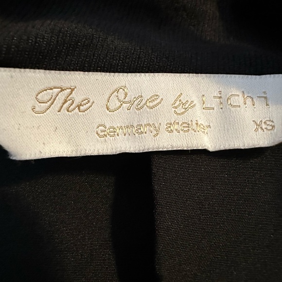 VTG Lichi Exquisite Blazer Dress Princess Dianna Vibes XS Ornate Stone buttons - Picture 16 of 16